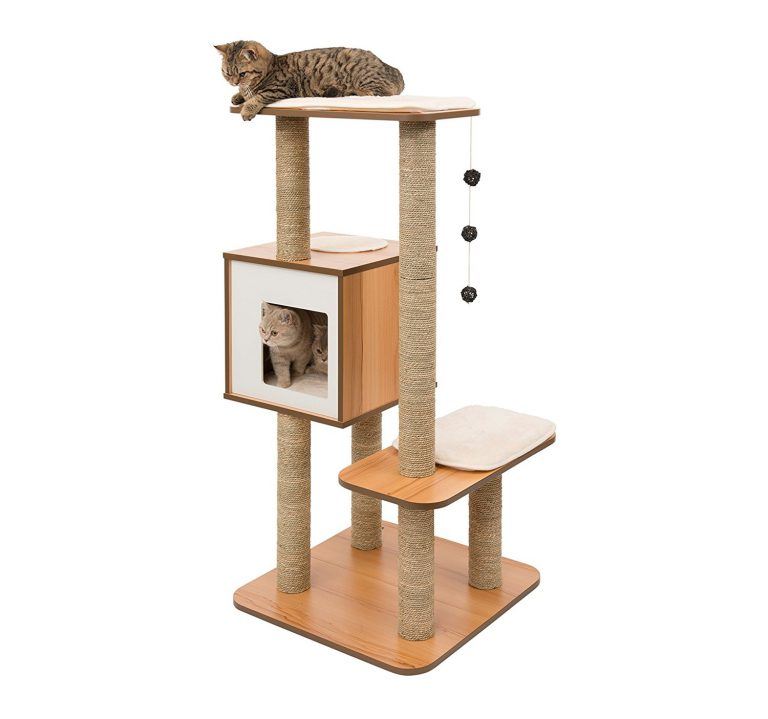 10 Best Cat Trees For Older Cats Cat Climbing Structures